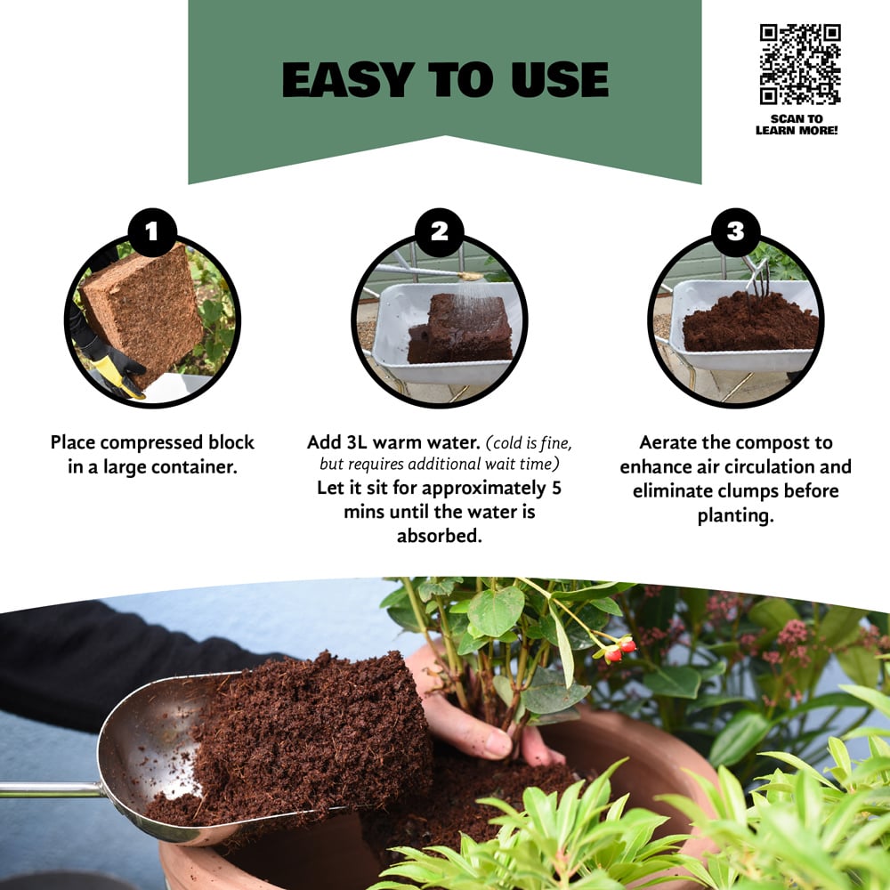 Coco & Coir Little Big Compost Cactus Compost 9L Image 5