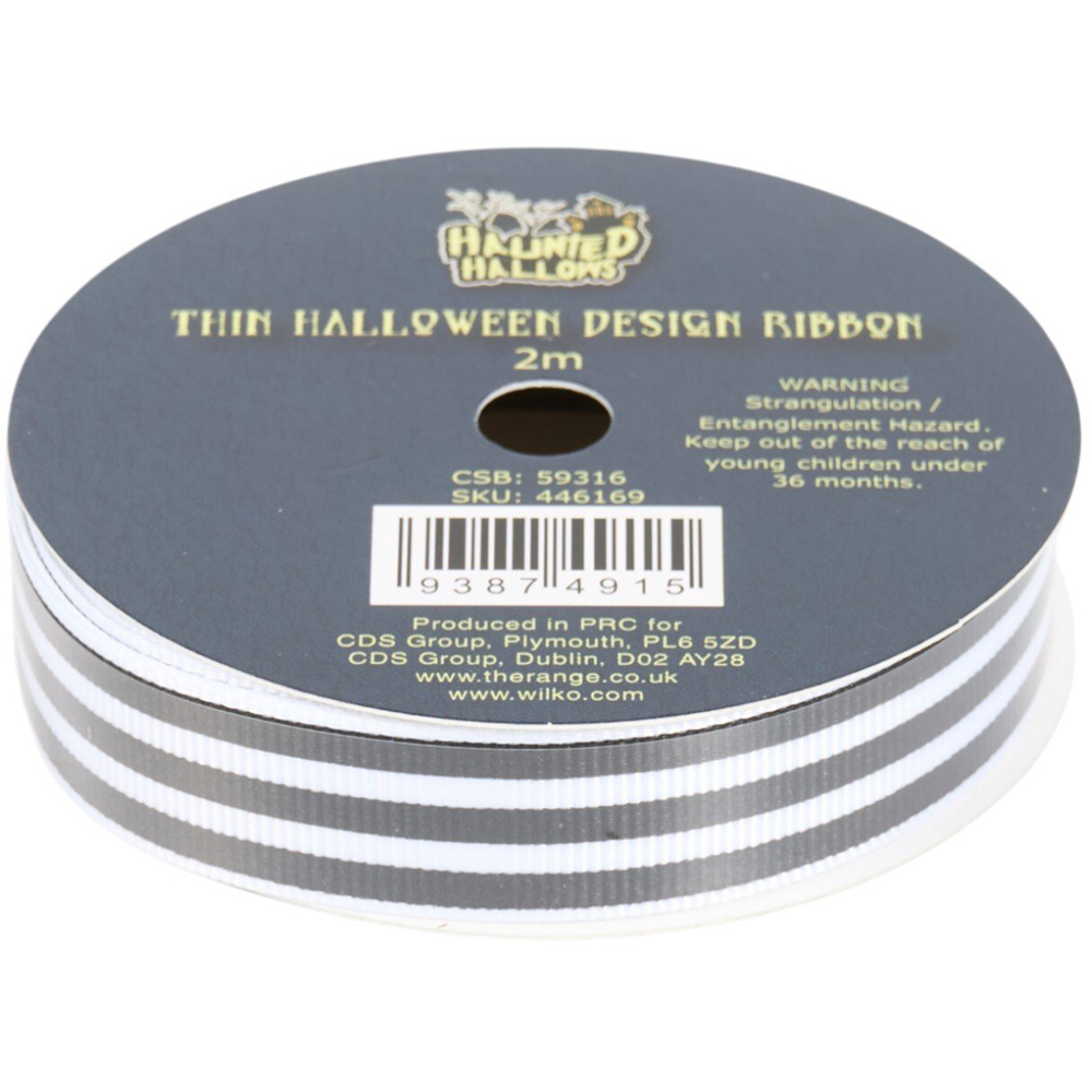 Thin Halloween Ribbon Image 2