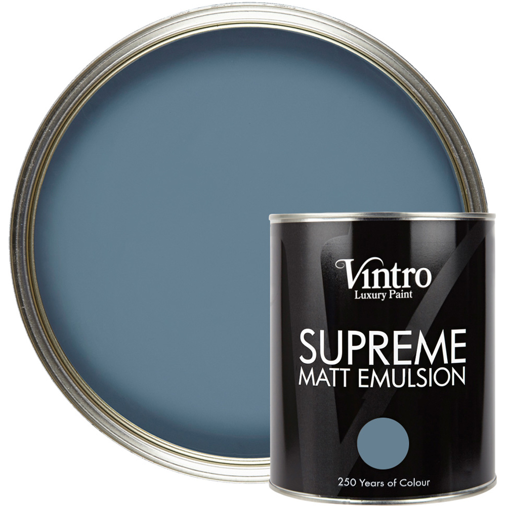 Vintro Paint Chiswick House Matt Emulsion Interior Paint 1L Image 1