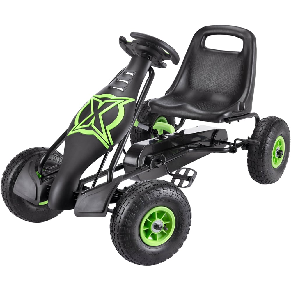 Xootz Viper Pedal Go Kart Green and Black Image 1