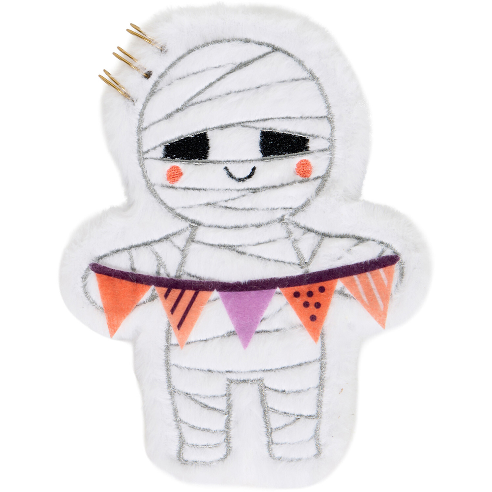 Mini Halloween Fluffy Notebook Image 2