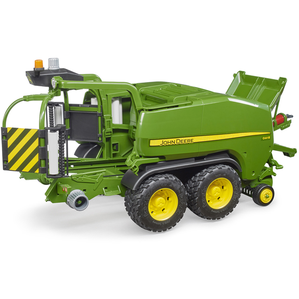 Bruder Kids John Deere C441R Wrapping Chamber Baler Playset Model Image 4