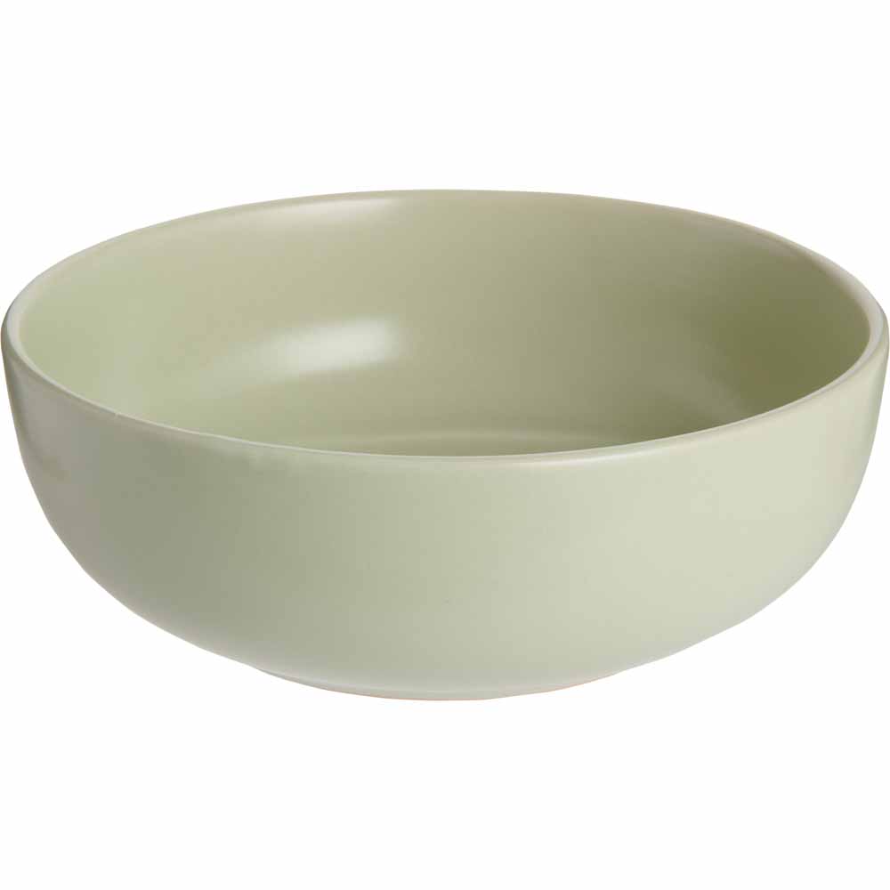Wilko Green Coupe Bowl Image 1