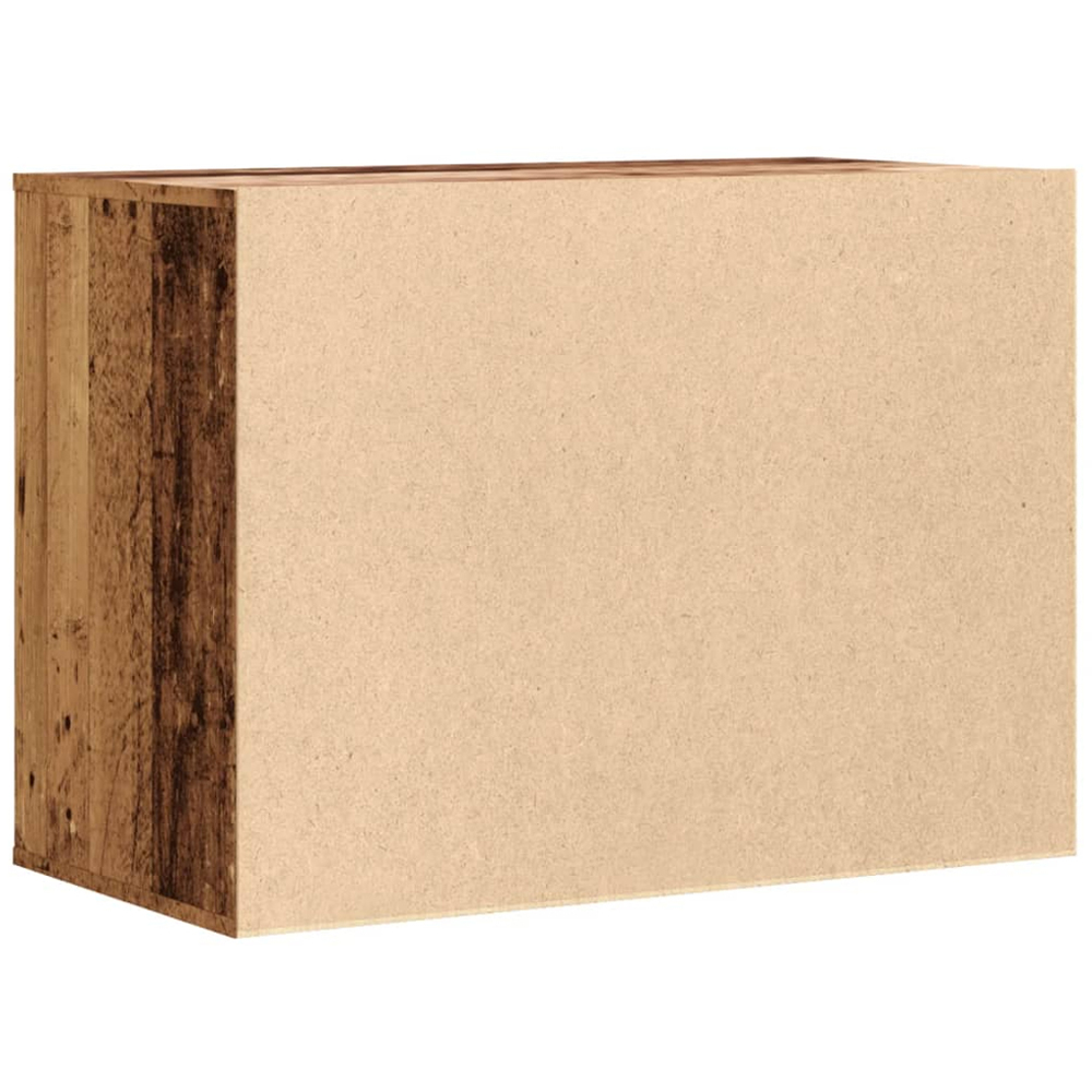 vidaXL Single Door 2 Shelf Sonoma Oak Wooden TV Cabinet Image 6