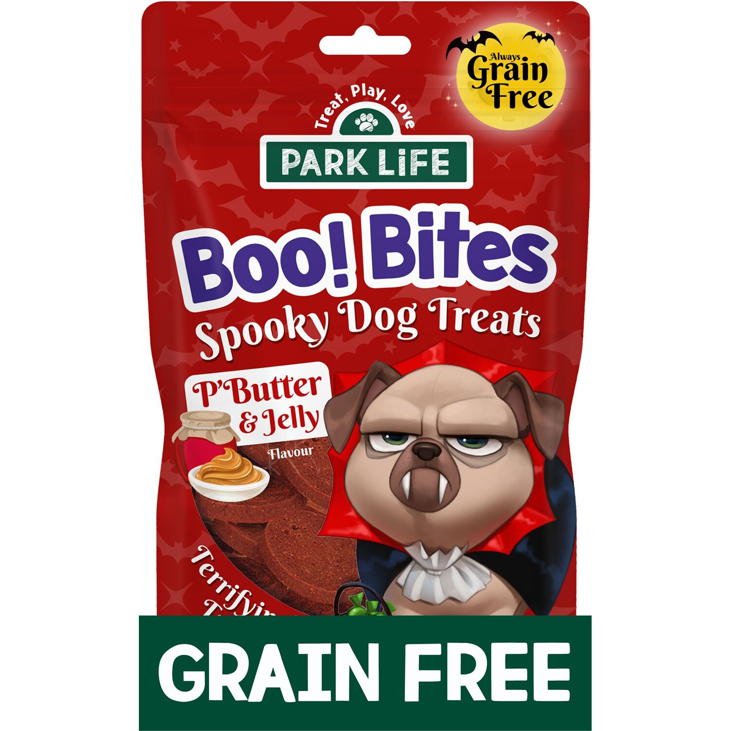 Boo Bites Spooky Dog Treats Peanut Butter and Jelly Image 4