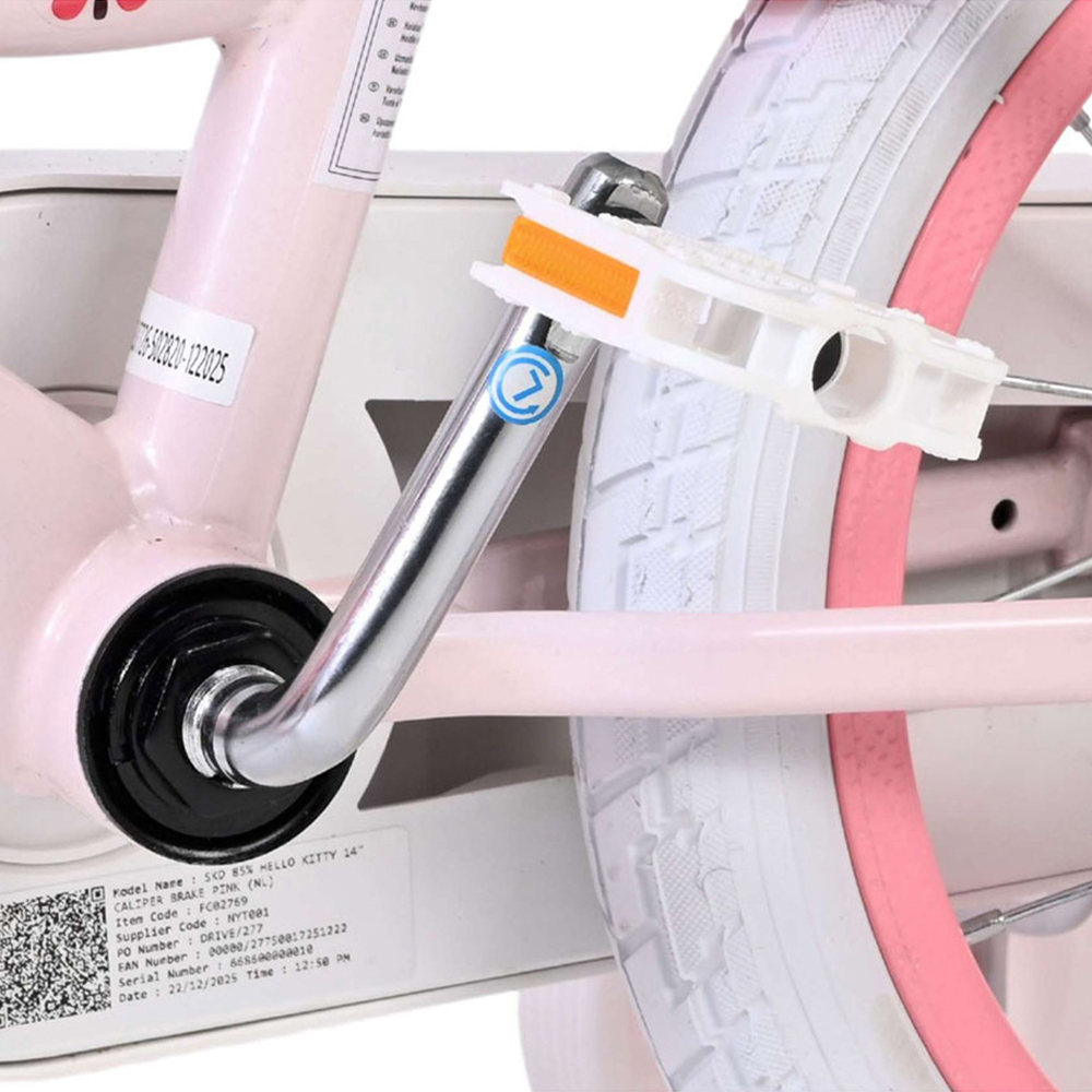 Volare Hello Kitty Pink Kids Bike 14 inch Image 9
