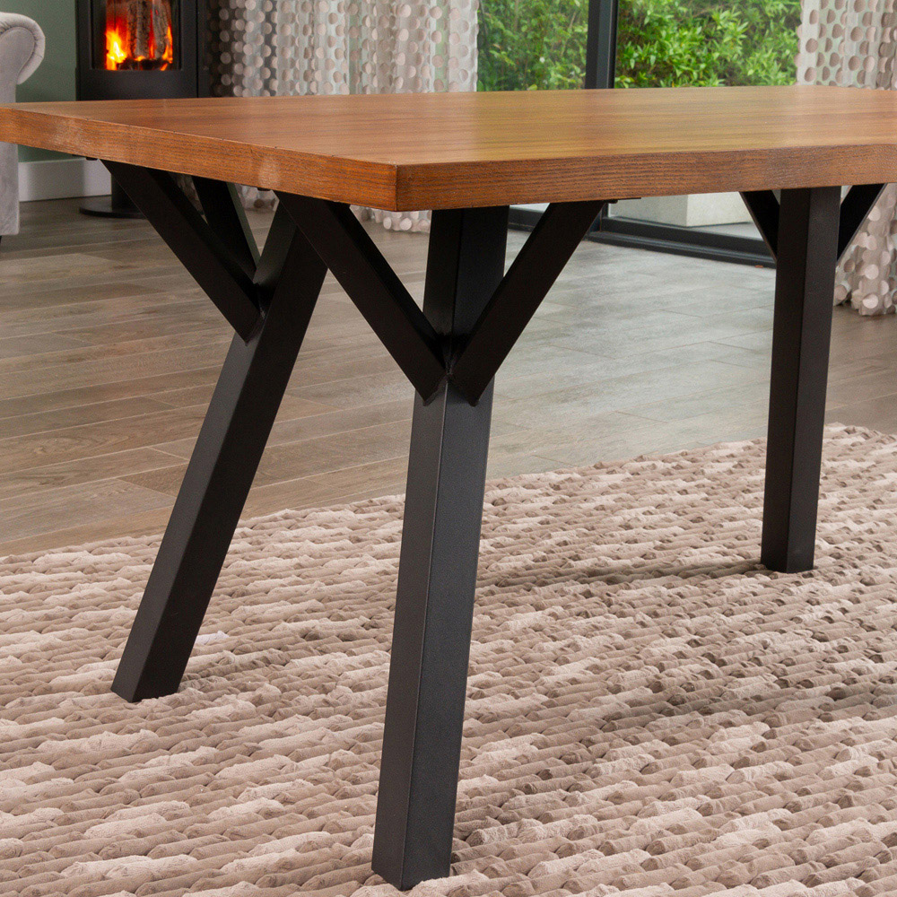 Artemis Home Wooden Veneer Dining Table Image 2