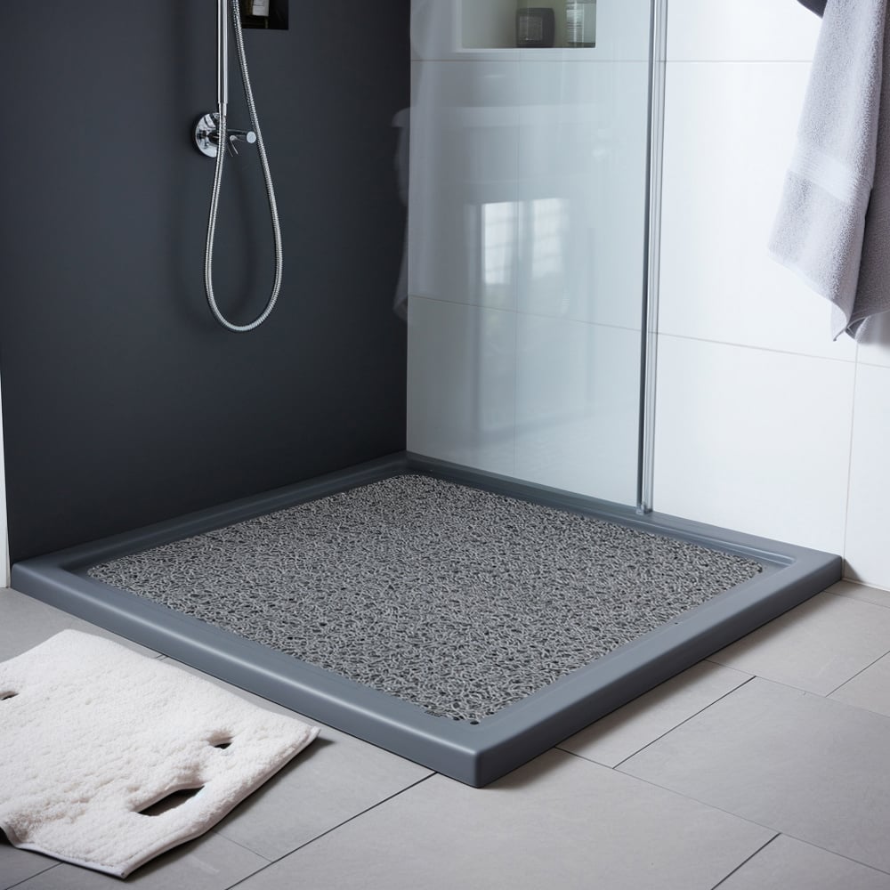 Nicoman Spaghetti Square Corner Shower Mat 53 x 53cm Image 2