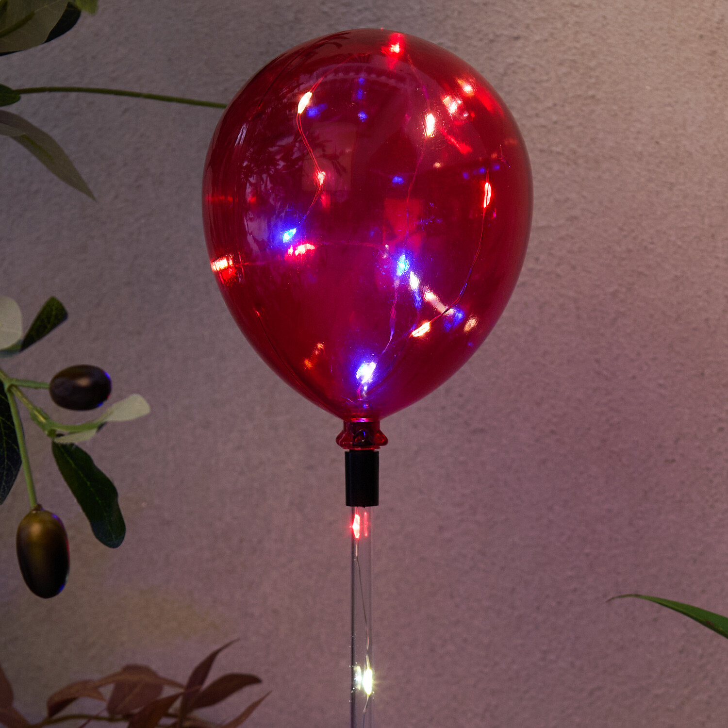 Solar Balloon Shaped Stake Light Image 13