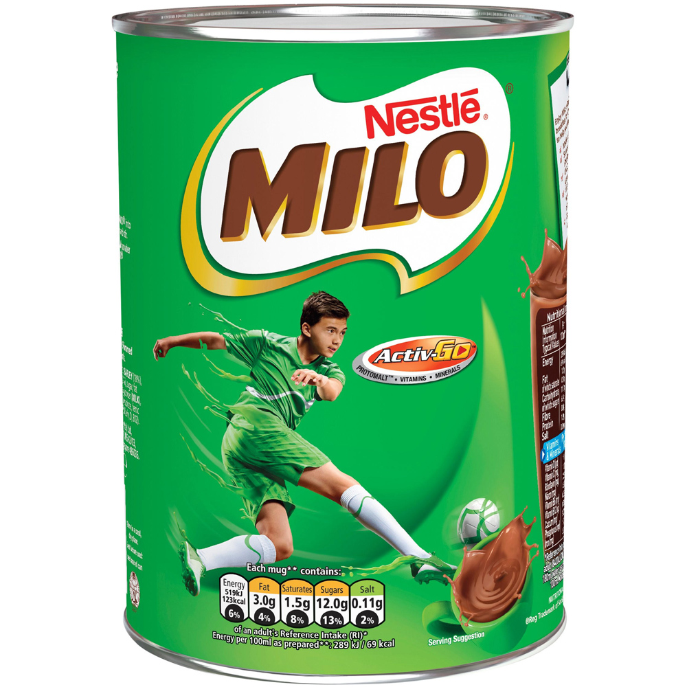 Nestle Milo Instant Malt Chocolate Drinking Powder 400g Image