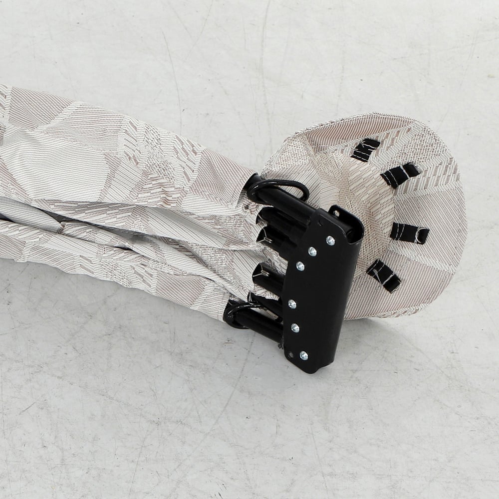 Outsunny Sand Hanging Egg Chair with Folding Basket Image 3