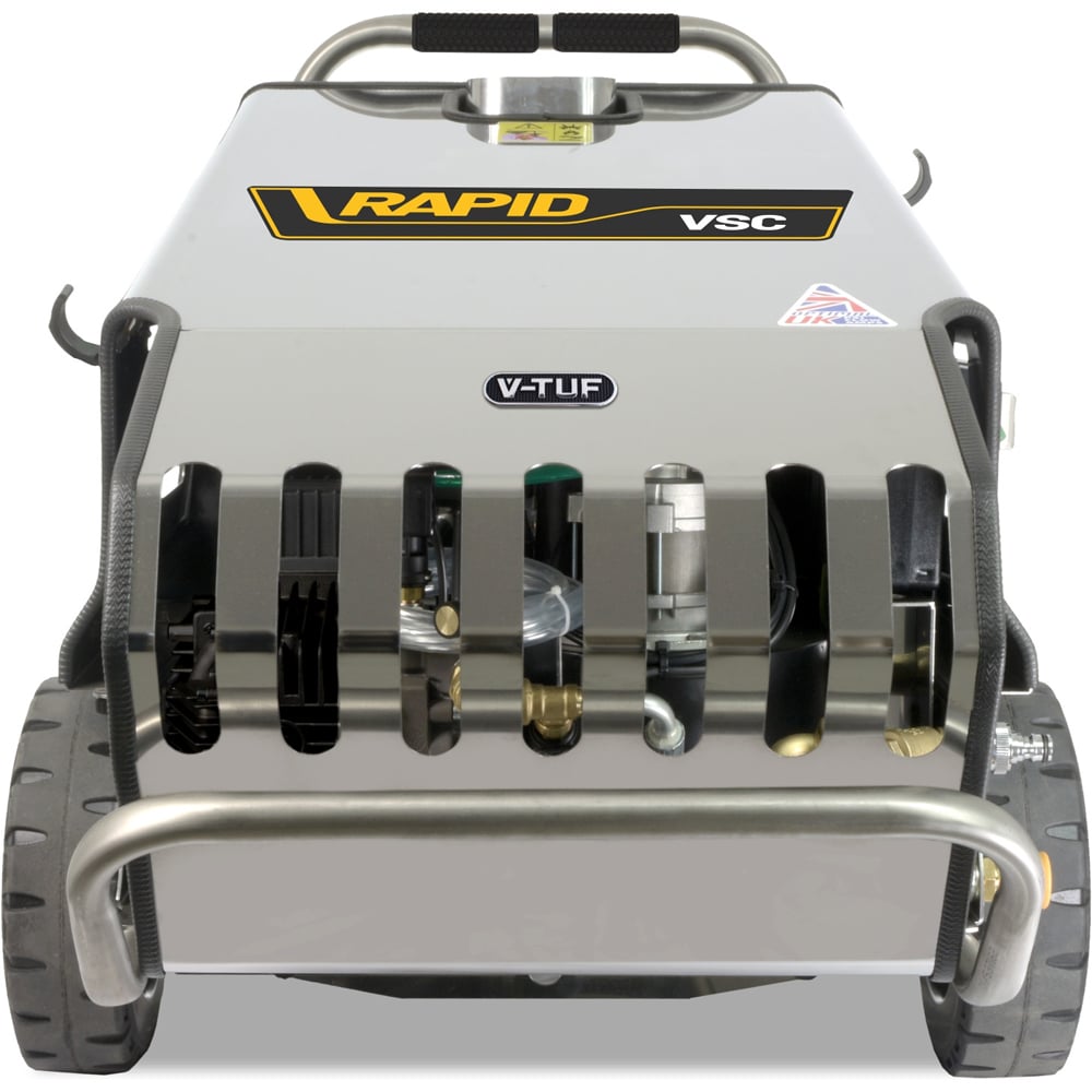 V-TUF RAPID VSCF Industrial Hot Water Pressure Washer 100Bar with Commercial Foam System Image 3