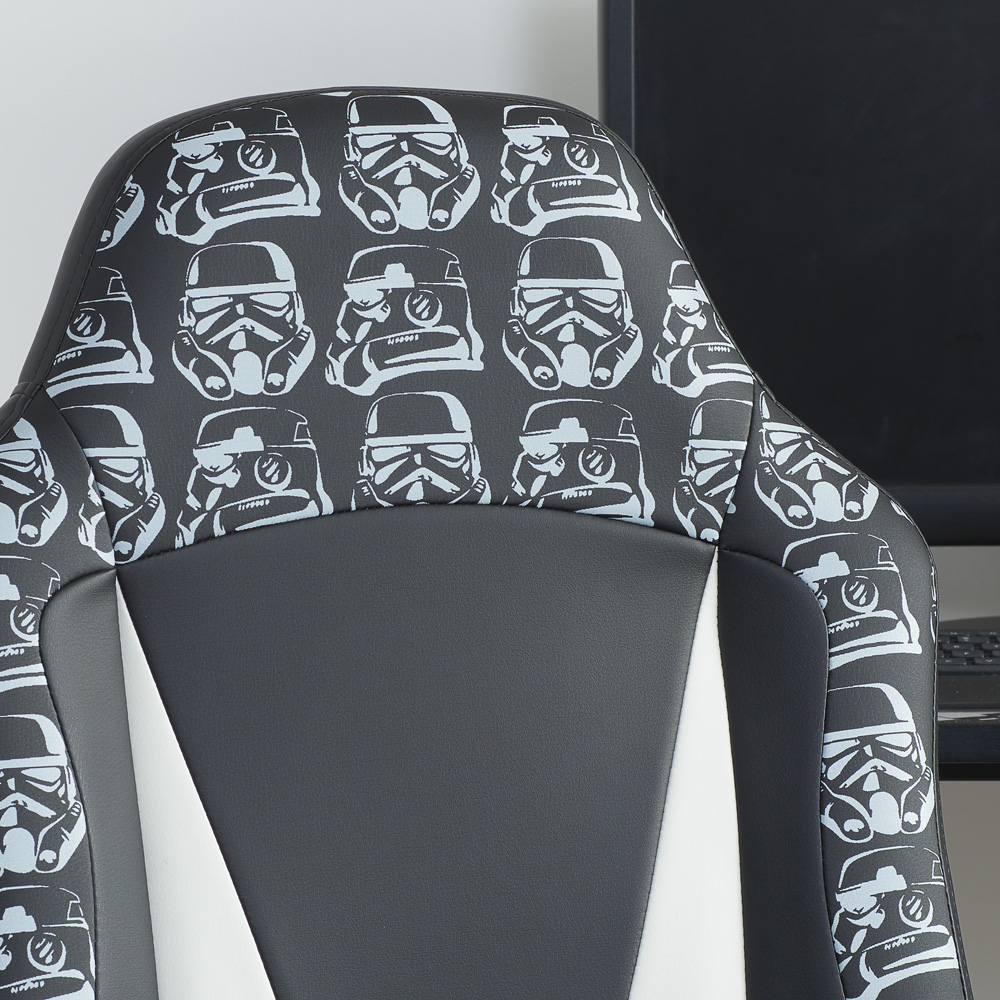 Disney Stormtrooper Patterned Gaming Chair Image 3