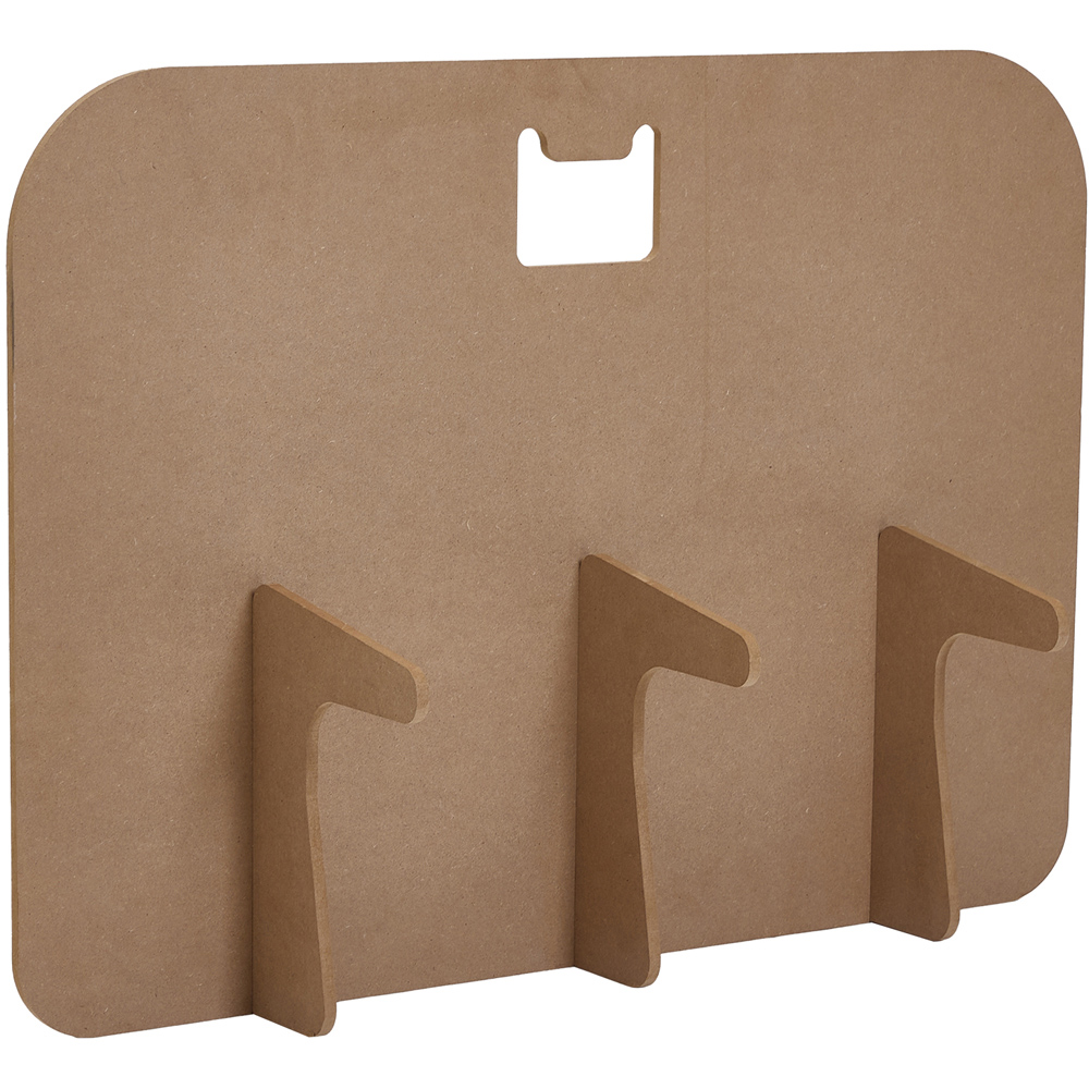 H&O Direct 74.5 x 54cm MDF Pet Safety Gate Image 1