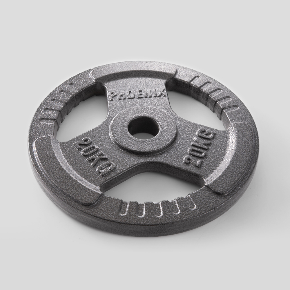 Phoenix Cast Iron Weight Plate 20kg 2 inch Hole Image 4