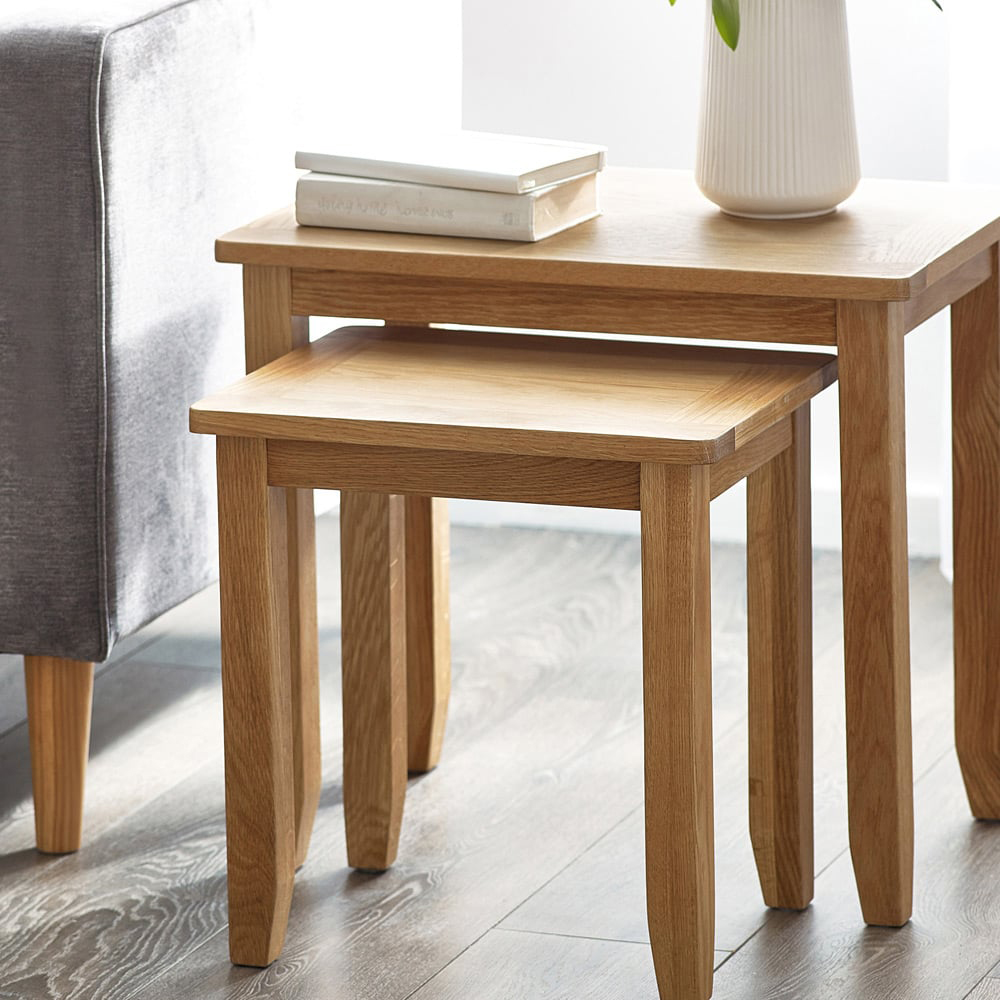 Julian Bowen Mallory Nest of Tables Set of 2 Image 5