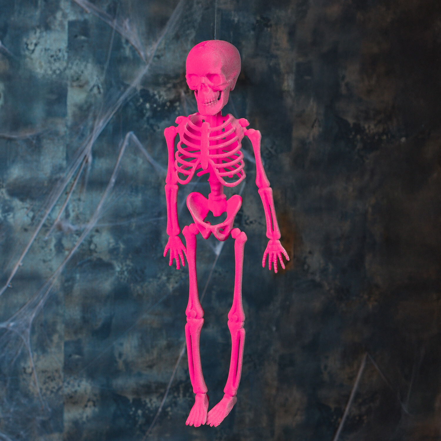 Neon Hanging Skeleton Multicolour Image 9