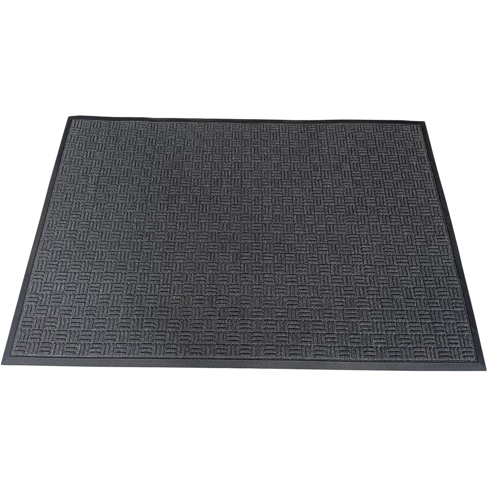 Doortex Ribmat Charcoal Entrance Mat 90 x 150cm Image 3