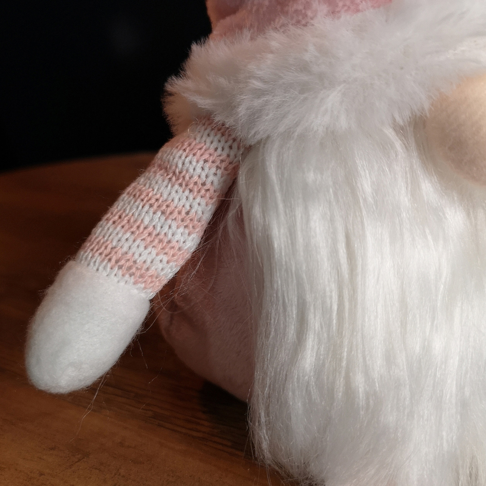 Samuel Alexander Pink Plush Sitting Gonk Christmas Decoration 44cm Image 5