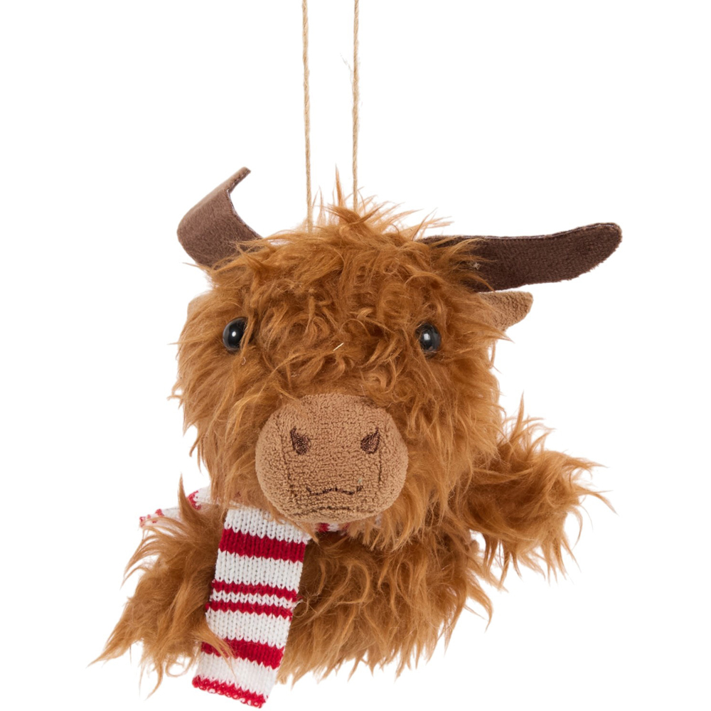Hanging Highland Cow Decoration Image 3