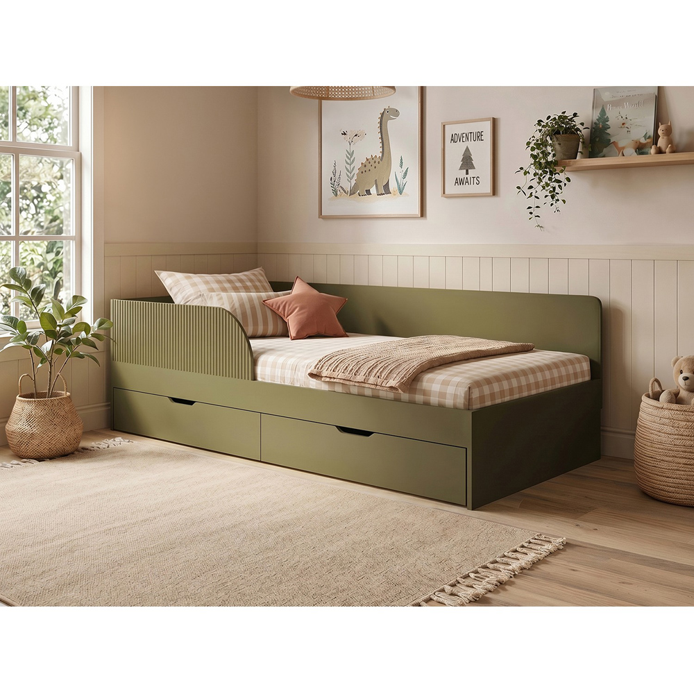 Flair Aris Single Green Montessori Bed Image 5