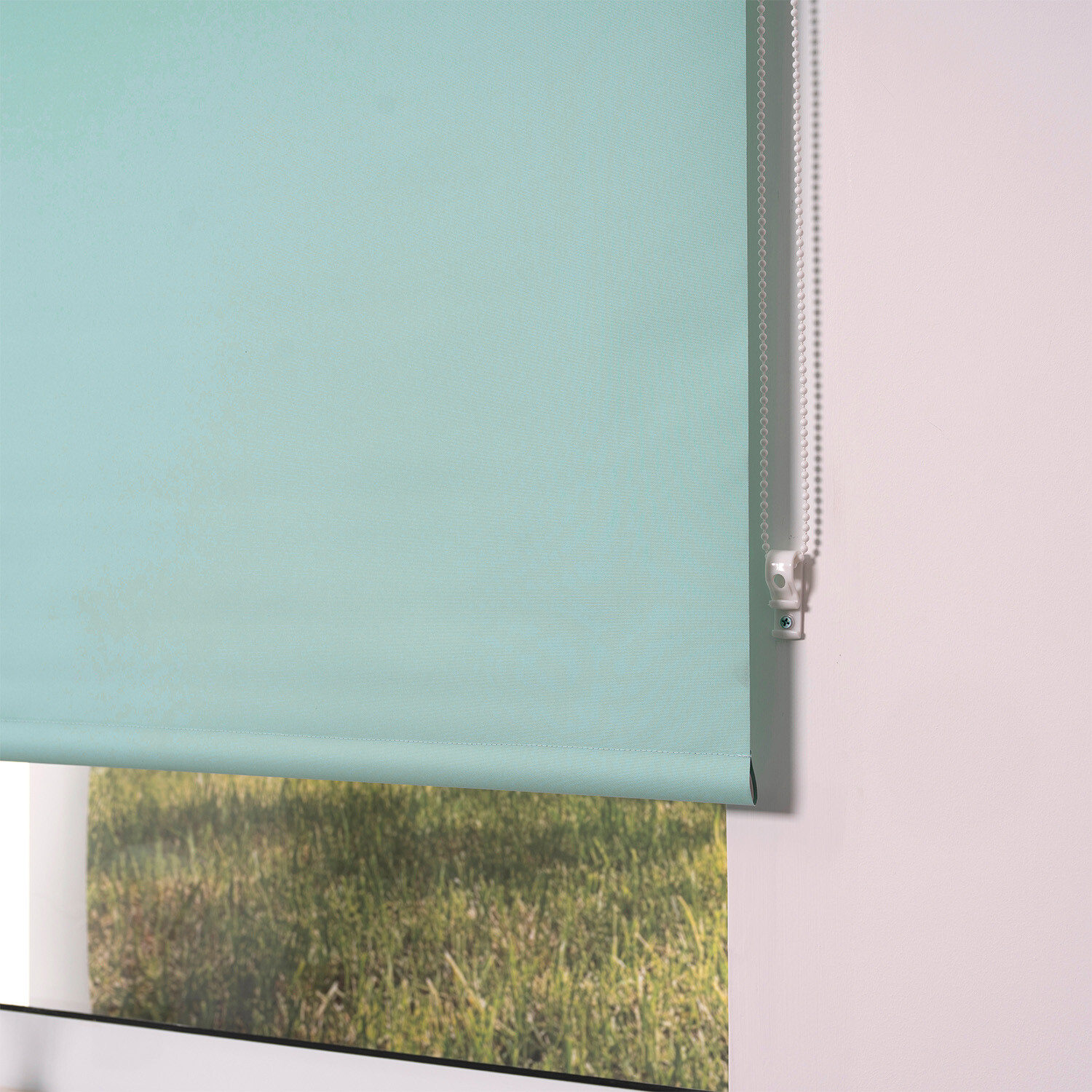 Divante Plain Blackout Roller Blind - Mint / 180cm Image 3