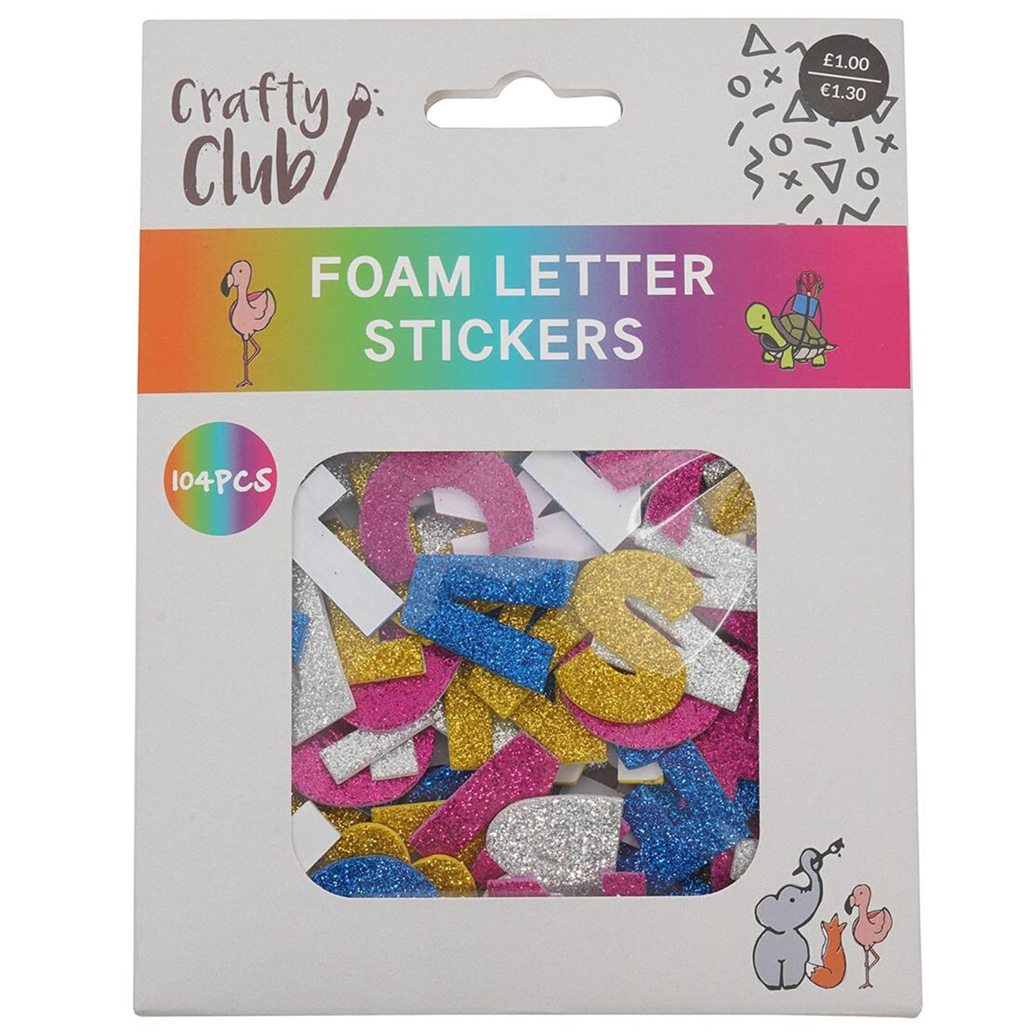 Foam Letter Stickers Image 1