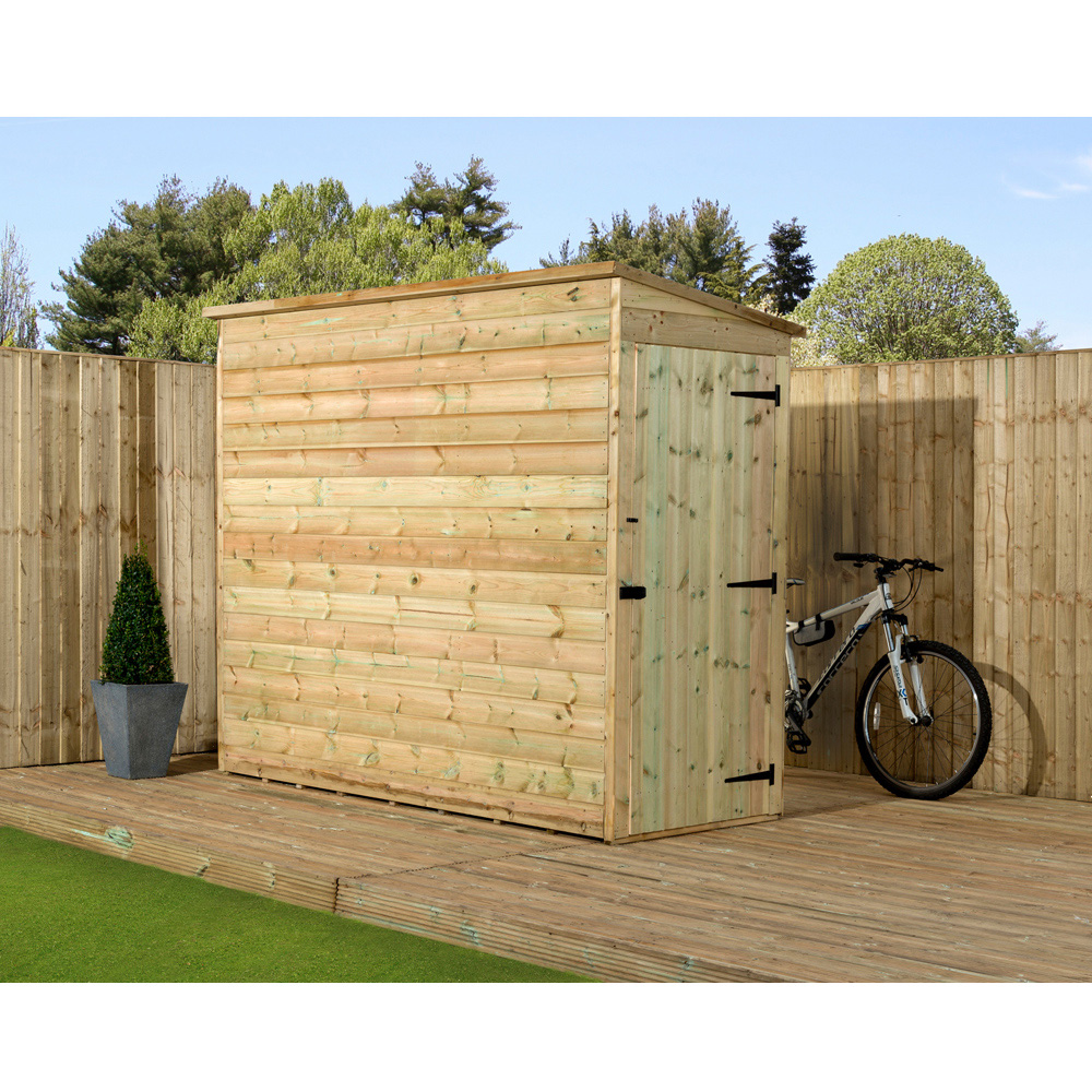 Empire Sheds 2200 8 x 3ft Tongue and Groove Pent Garden Shed Image 4