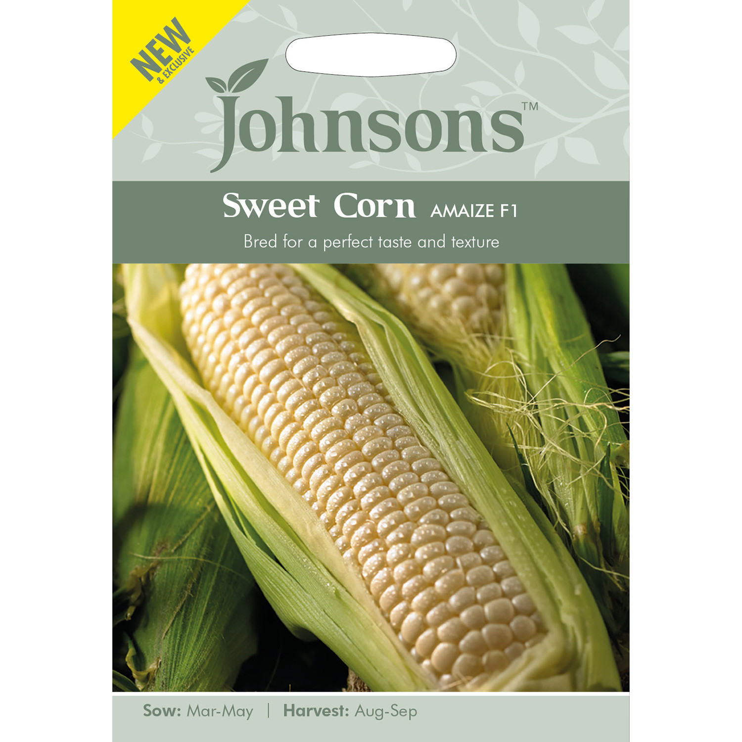 Johnsons Amaize F1 Sweet Corn Seeds Image 2