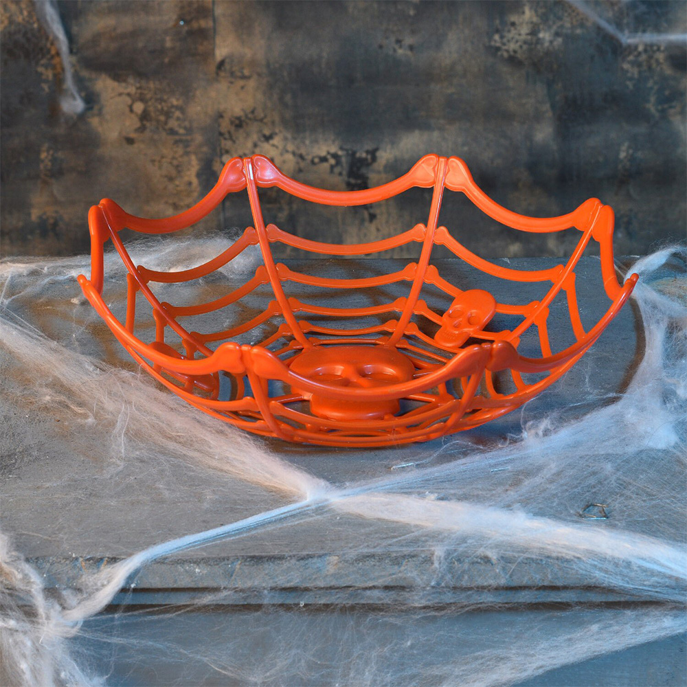 Halloween Skull Web Basket Multicolour Image 5