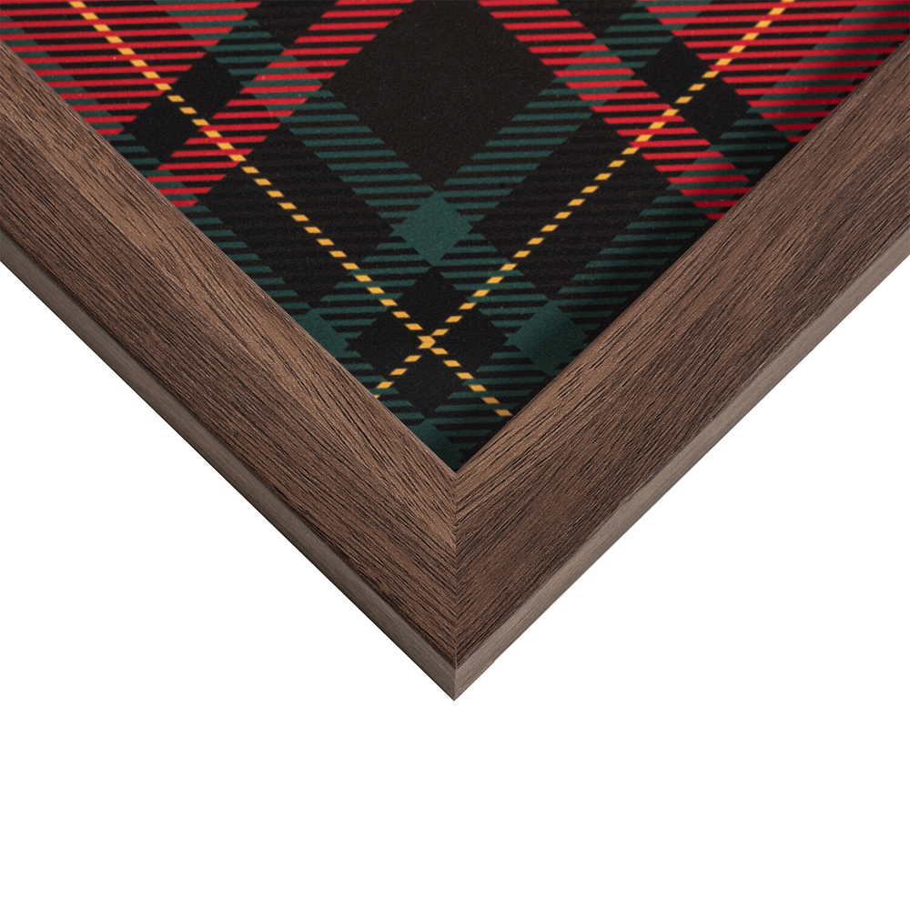 Tartan Christmas Bear Framed Print Image 4