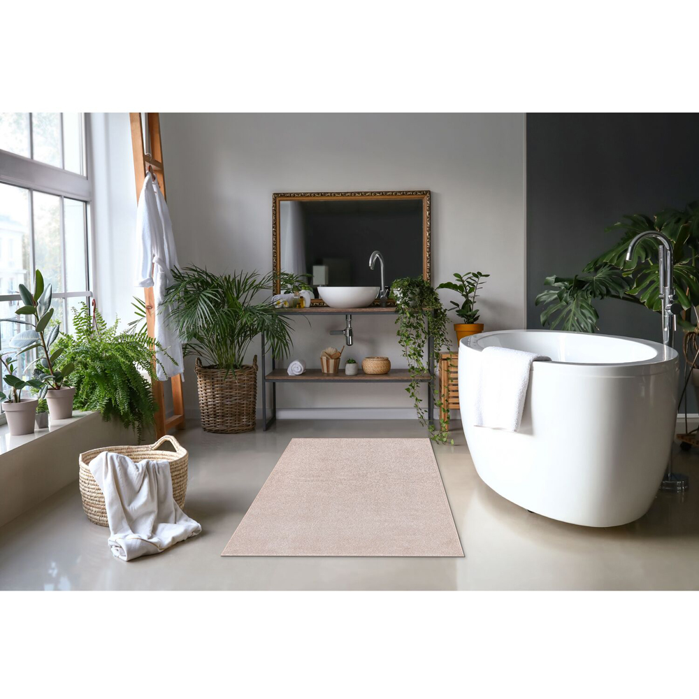Seattle Washable Rug Almond 160cm Image 6