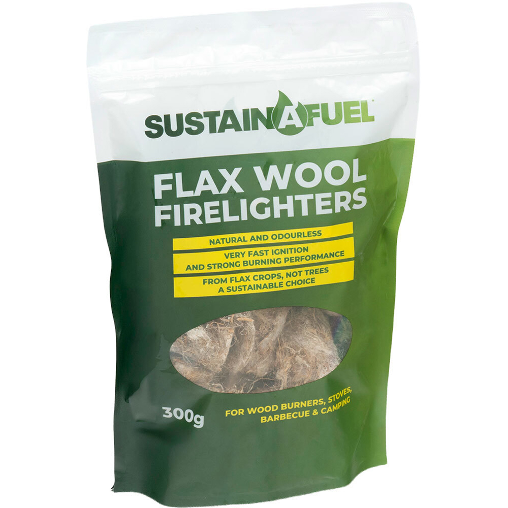 Flax Wool Firelighters Image 1