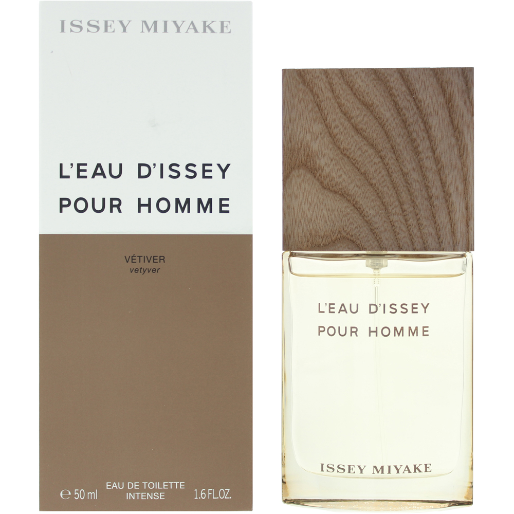 Issey Miyake L'eau D'issey Pour Homme Vetiver Eau de Toilette 50ml Spray Image 2