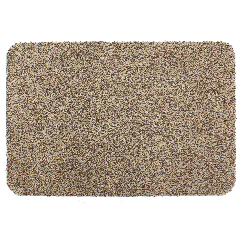 JVL Tanami Beige Barrier Doormat 50 x 75cm Image 1