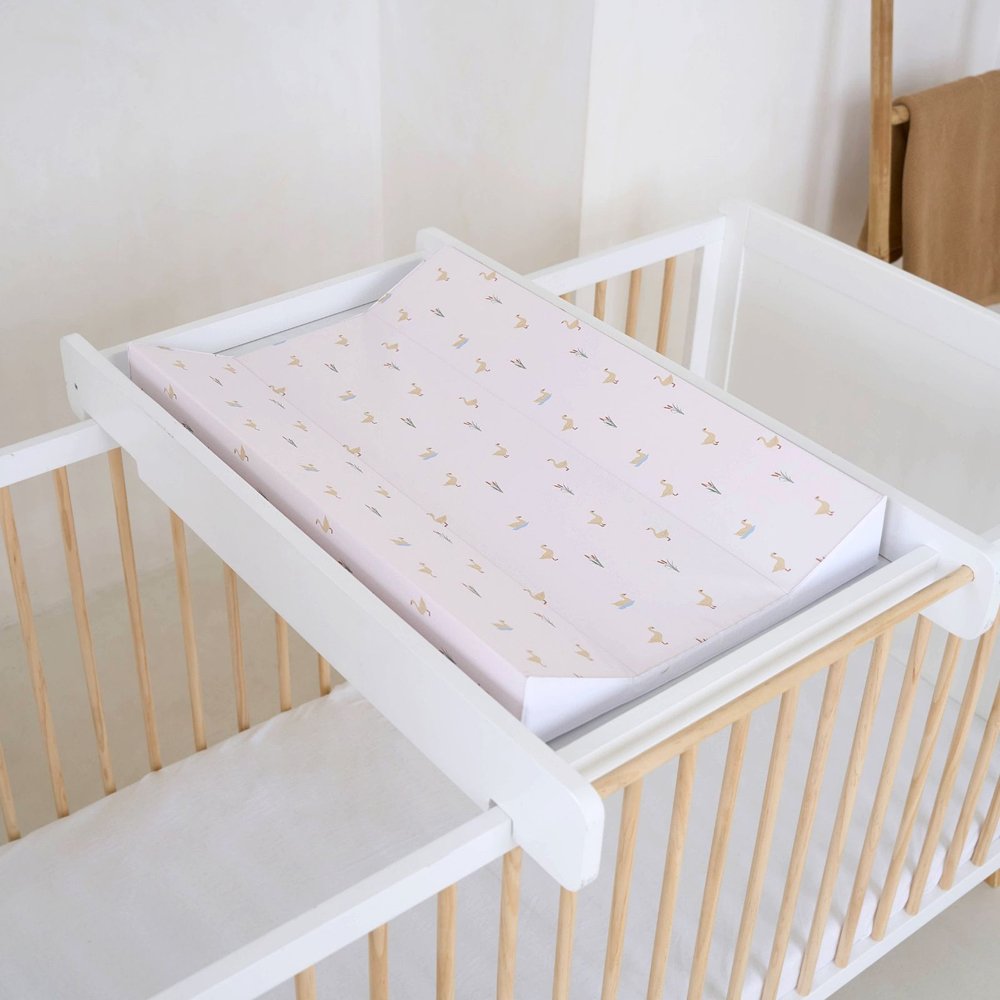 Clair de Lune Baby Duck Anti Roll Wedge Changing Mat Image 2