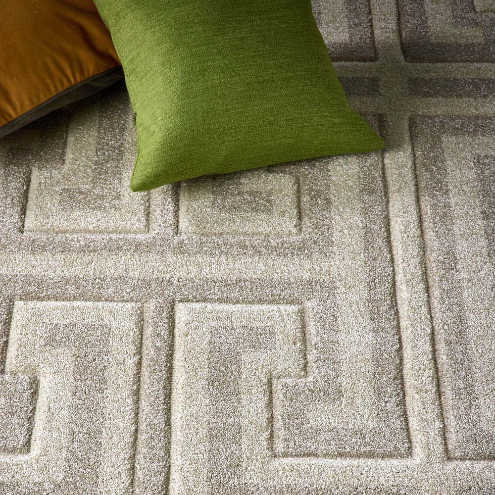 Origins Greek Key Beige Light Vision Rug 120 x 170cm Image 5