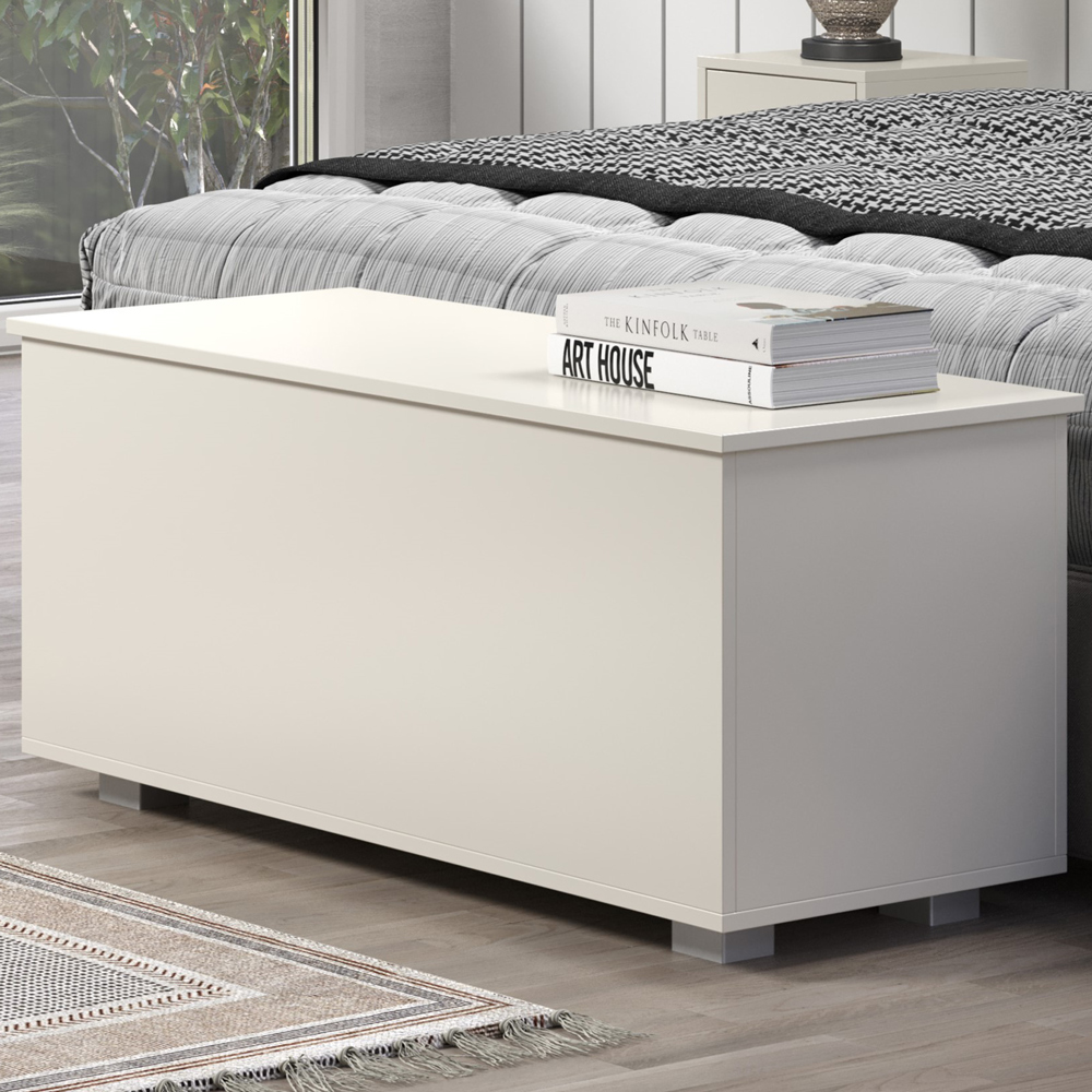 Core Products Lido White Storage Trunk Image 1