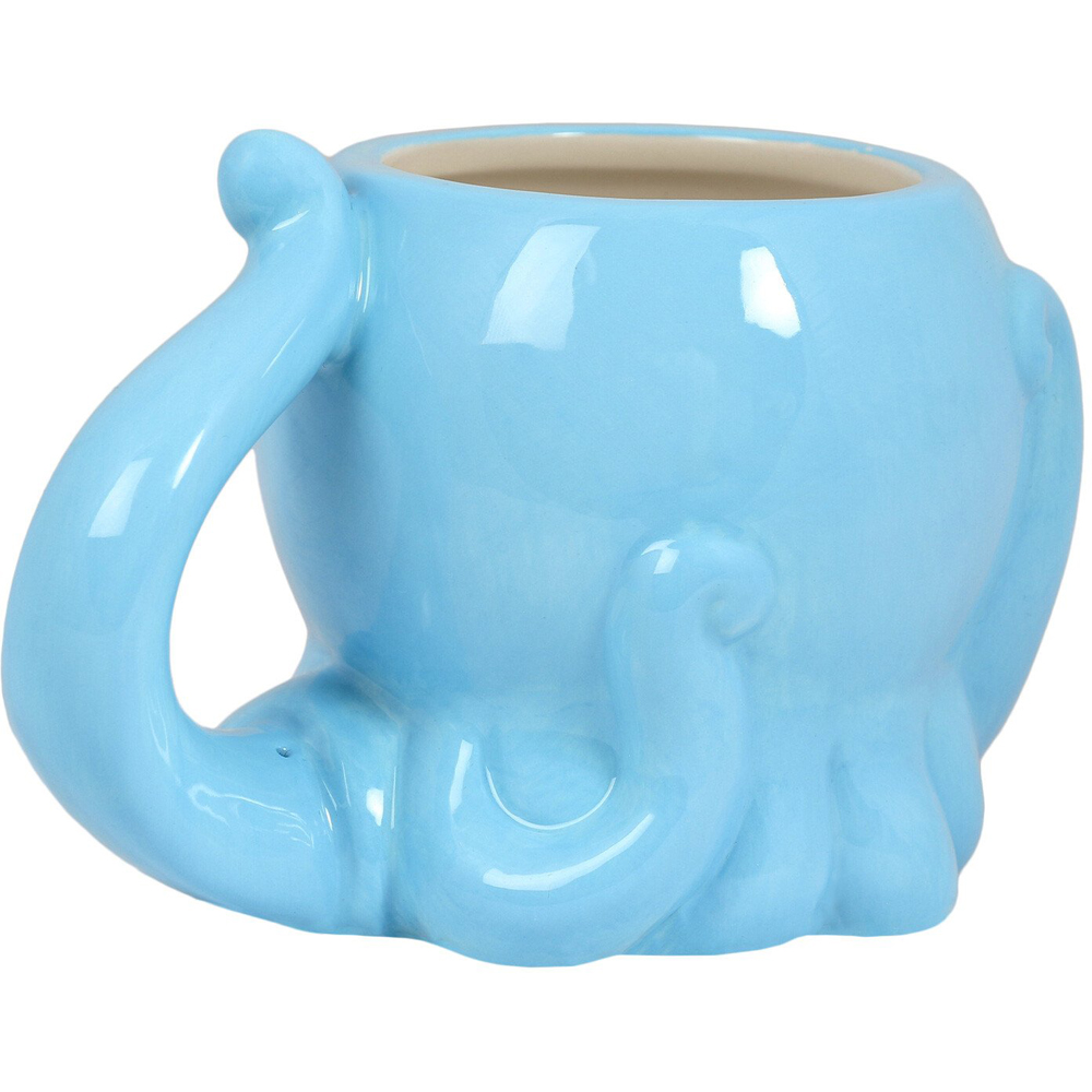 3D Octopus Mug - Blue Image 3