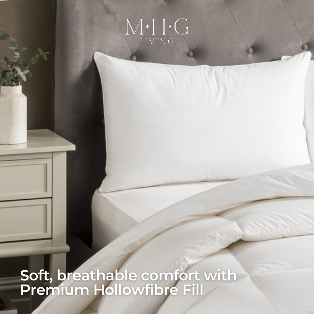 MHG Living Piped Edge Cotton Pillow 2 Pack Image 3