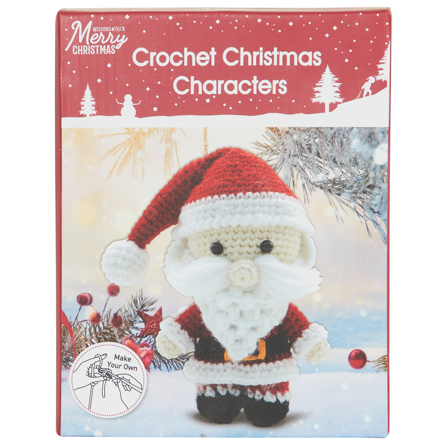Crochet Christmas Character Kit - Red Image 3