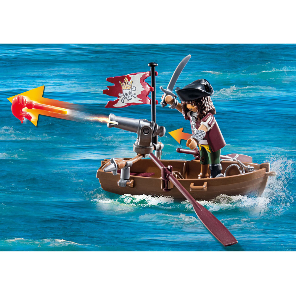 Playmobil Pirate vs Deeper Battle with the Giant Octopus Playset 44 Piece Image 5
