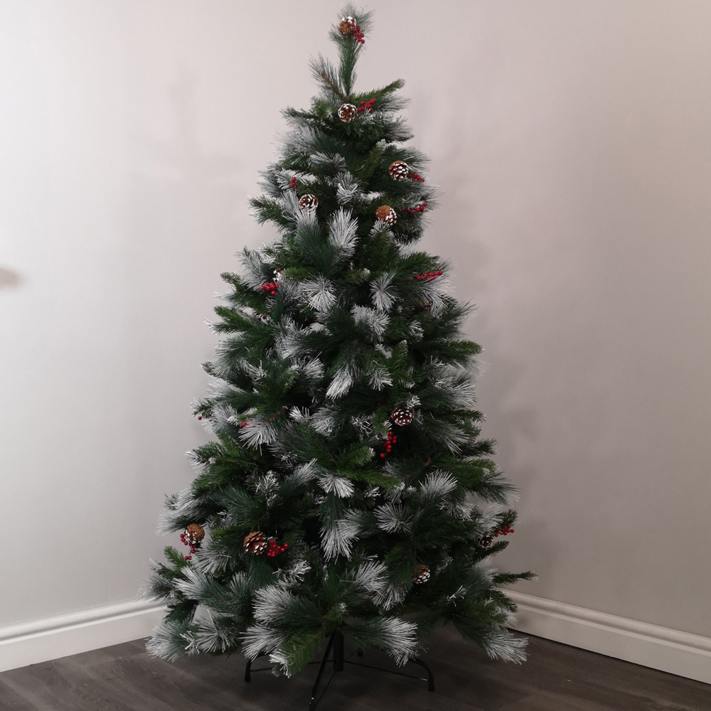 Samuel Alexander Avatika Frosted Artificial Christmas Tree 7ft Image 2