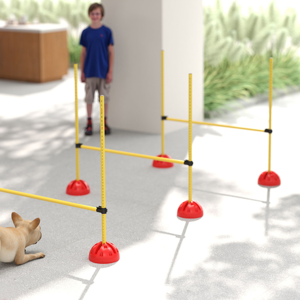 PawHut 4 Piece Dog Agility Set Image 4