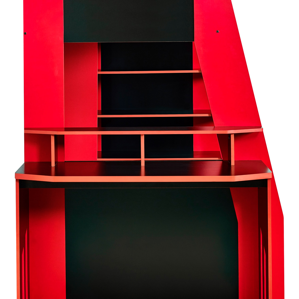 Julian Bowen Eagle Single Black and Red Gaming High Sleeper Bed Image 6