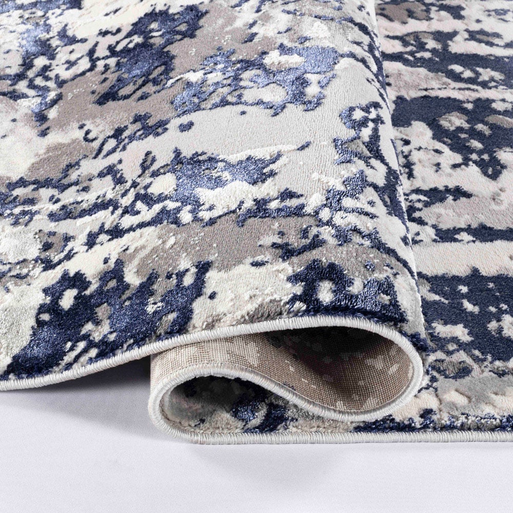 Desire Rugs Styra Navy Abstract Rug 120 x 170cm Image 3