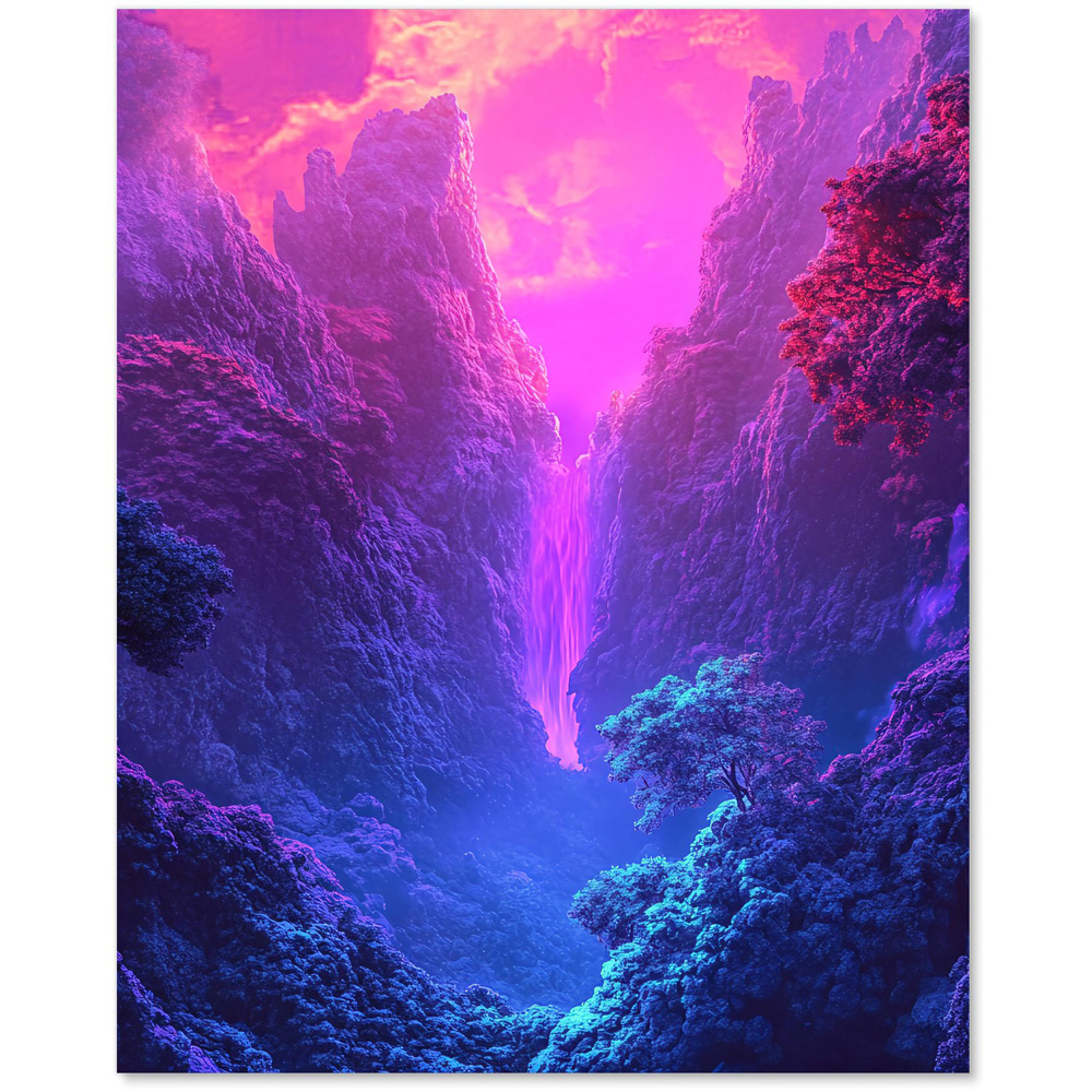 Warren Reed Designer Elena Sable 00025 Glass Kitchen Splashback 75 x 60cm Image 2