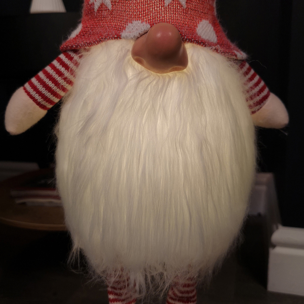 Samuel Alexander Red Standing Gonk LED Christmas Decoration 66cm Image 3