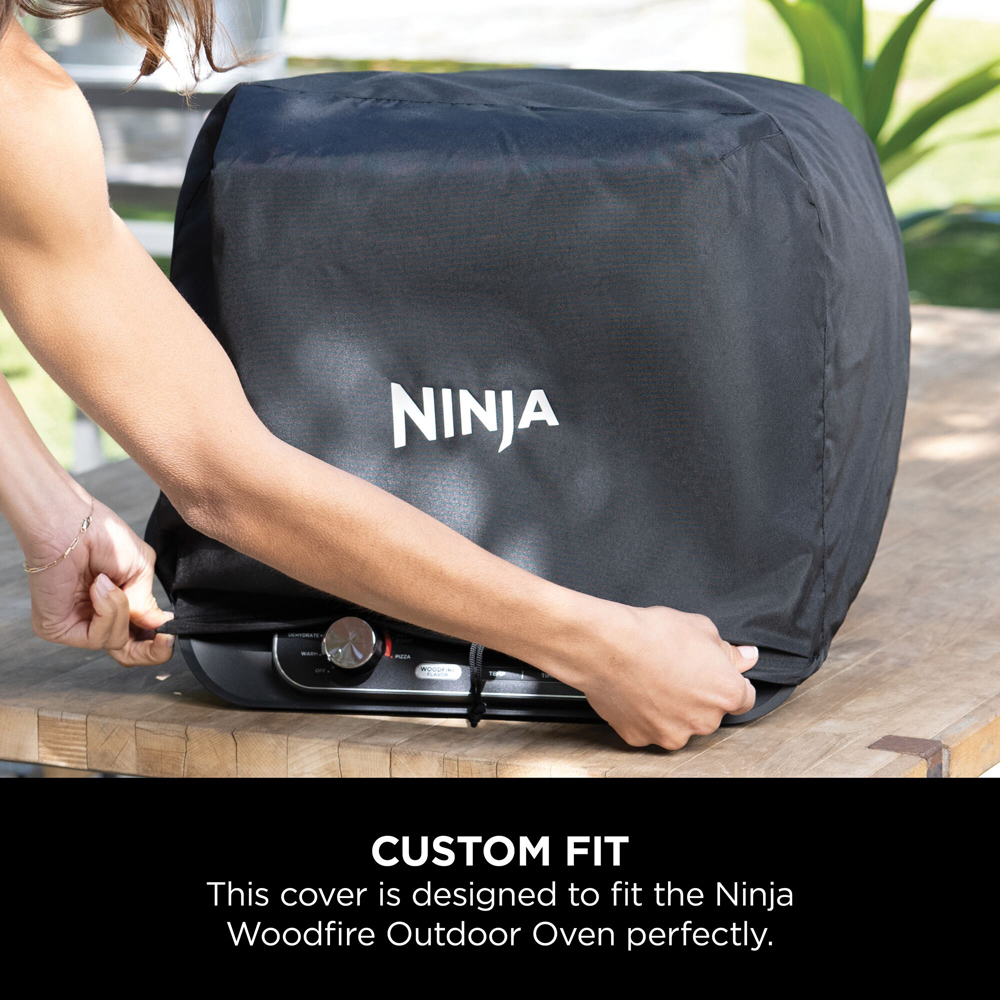 Ninja Woodfire Black Waterproof Outdoor Oven Cover Image 8