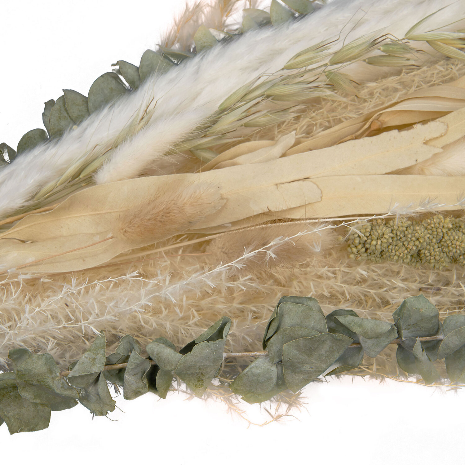 Dried Floral Pampas Bouquet - Natural Image 4